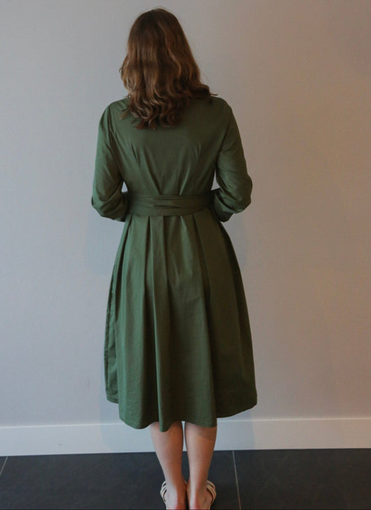 Amber blousejurk groen