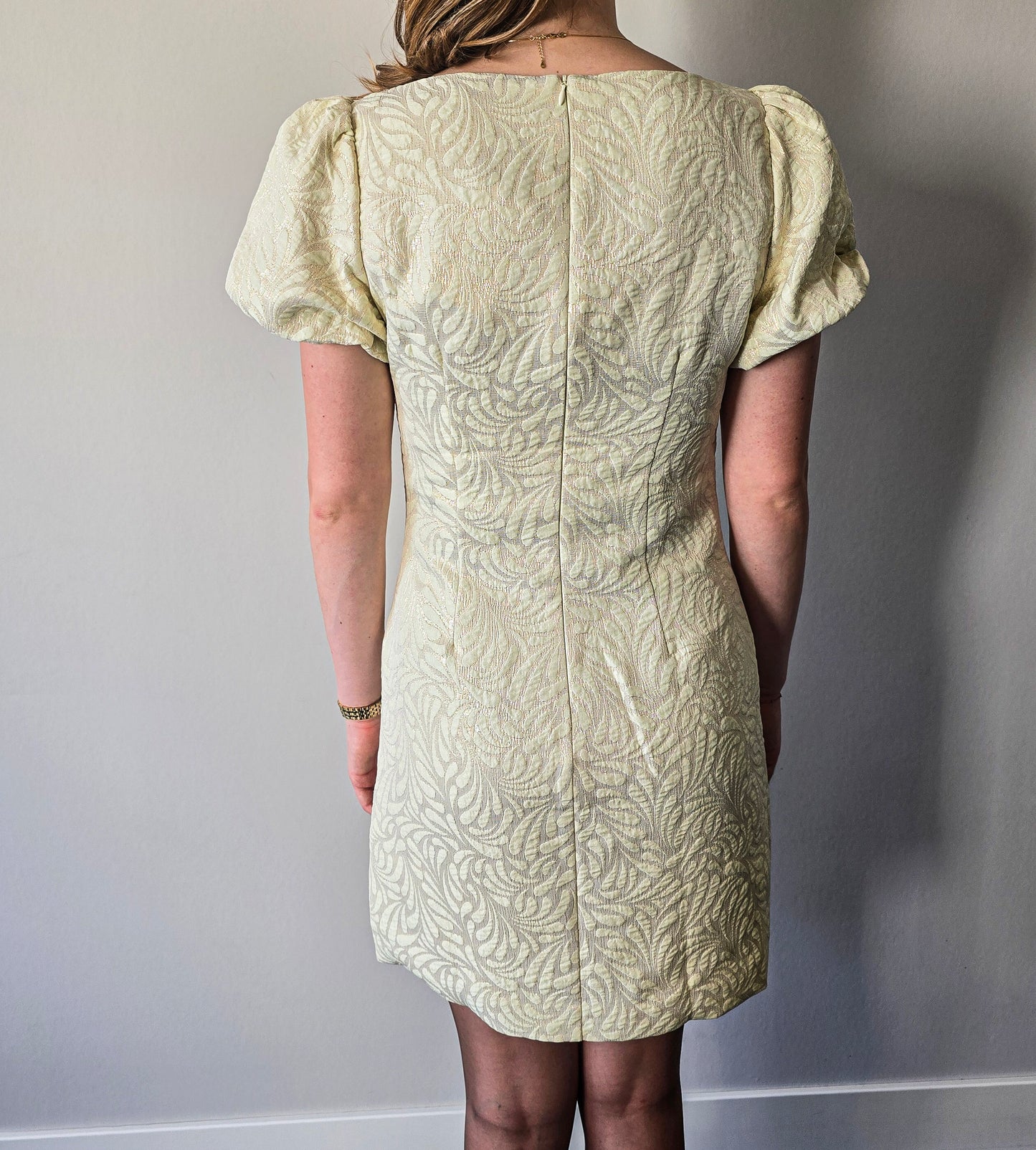 Lotte jurk lichtgeel