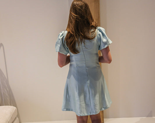 Celina jurk blauw