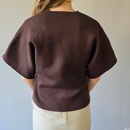 Lucy vest brown