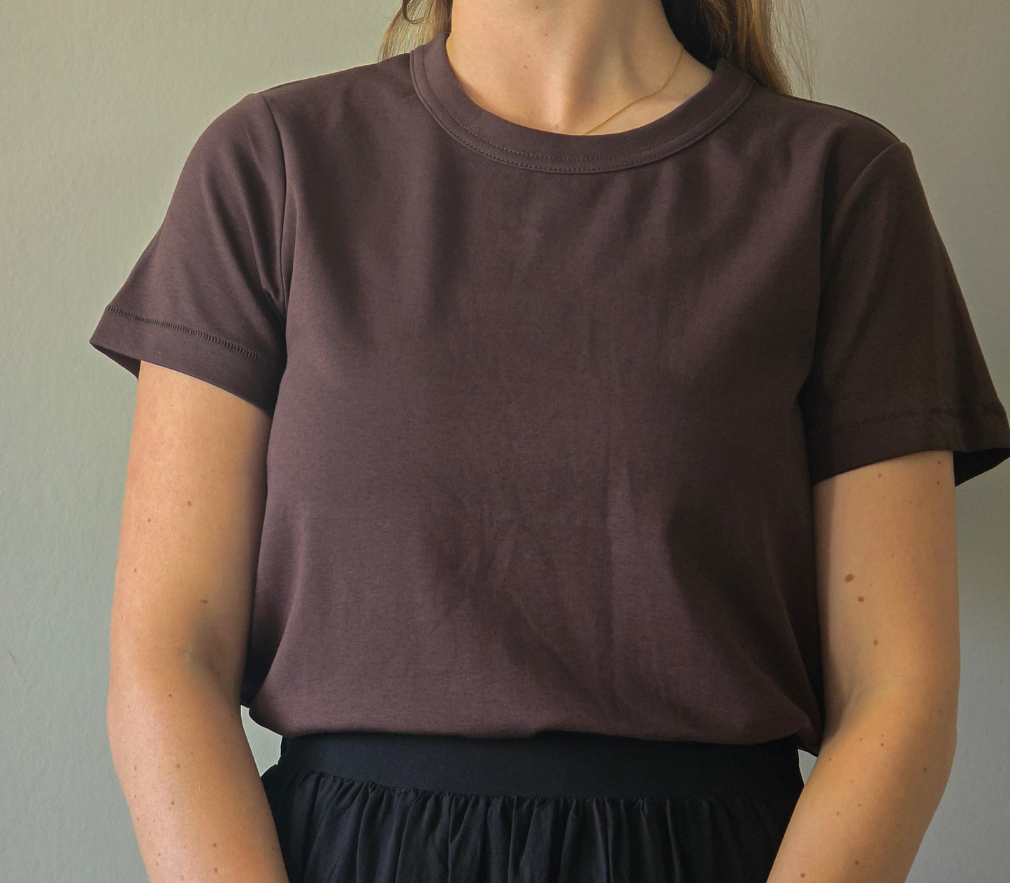 Basic tee brown