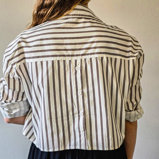 Lignes streepblouse