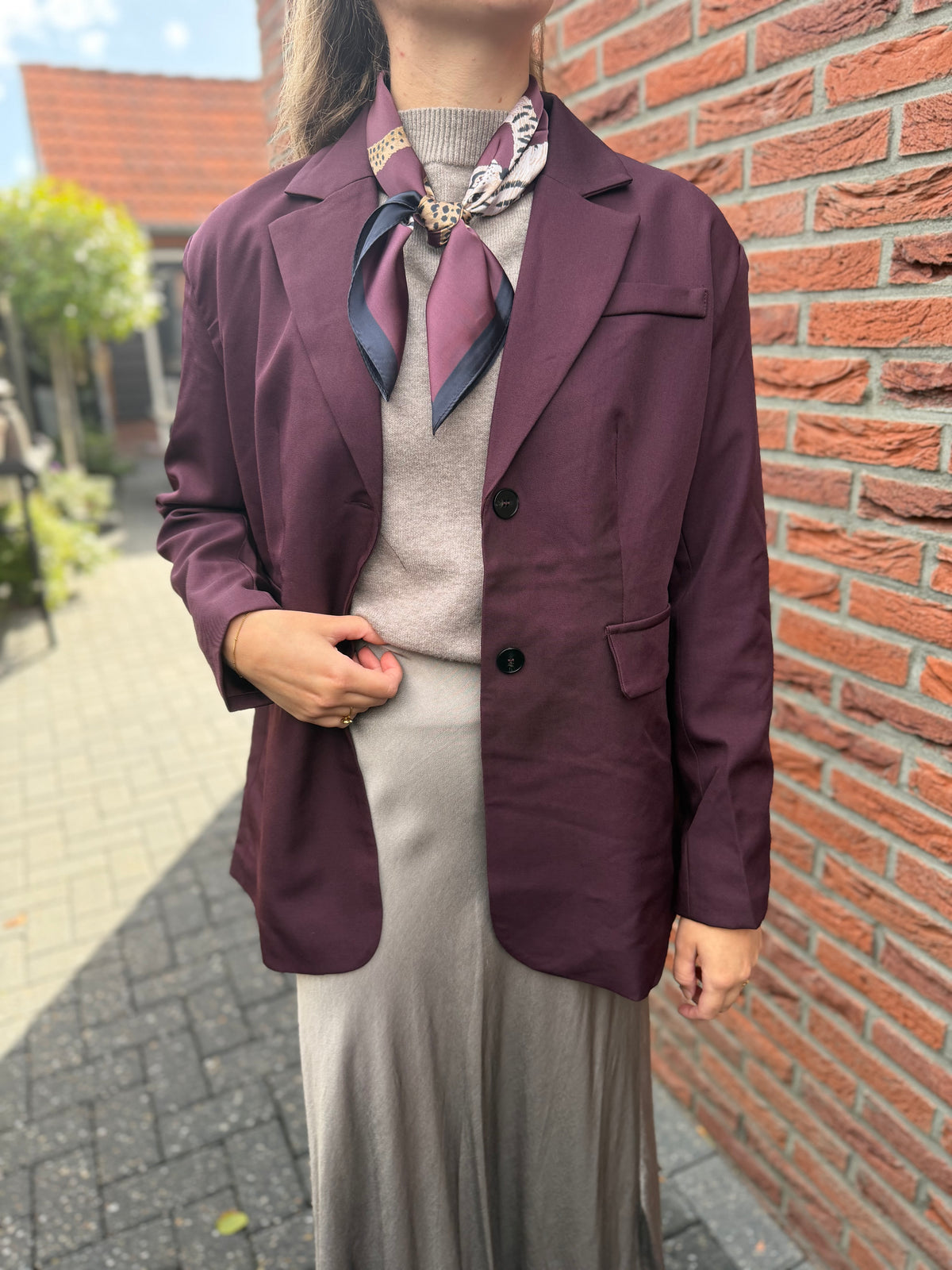 Blazer bordeaux