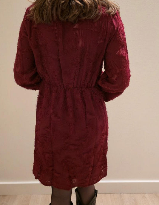 Jurk lizet bordeaux