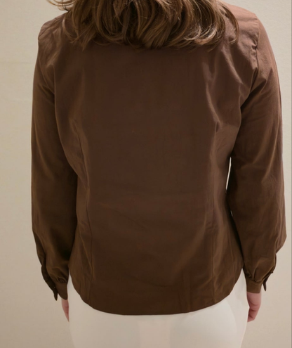 Blouse bruin