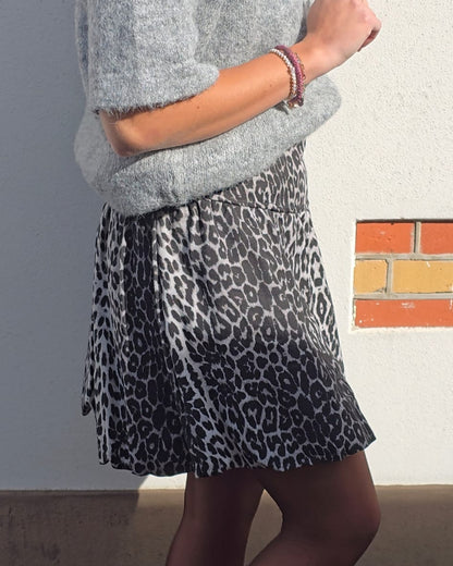 Ballonrok panterprint