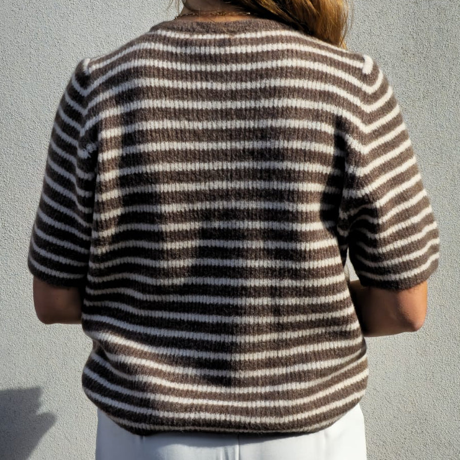 Laura trui lichtbruin