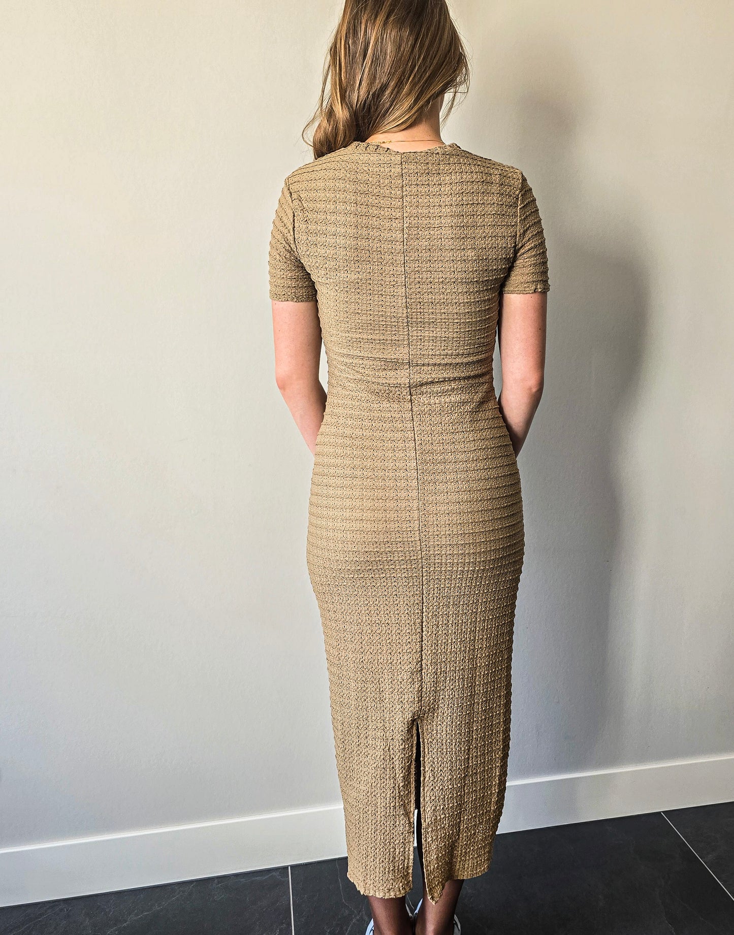 Romy jurk Camel