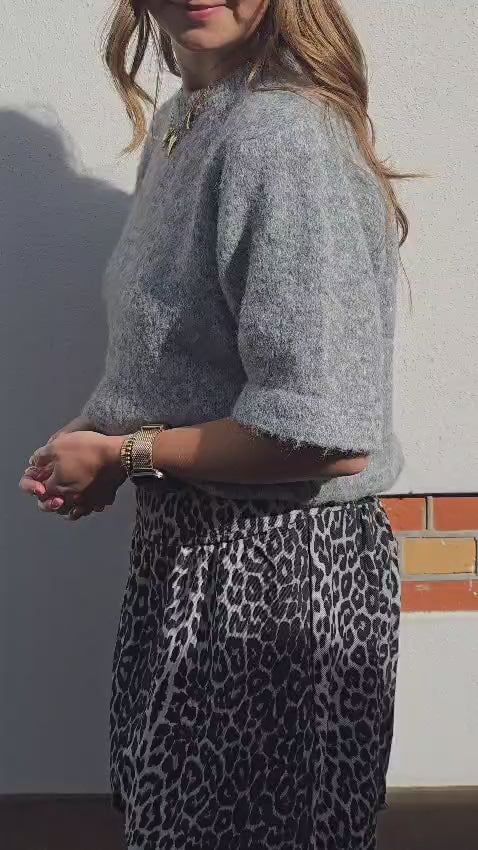 Ballonrok panterprint